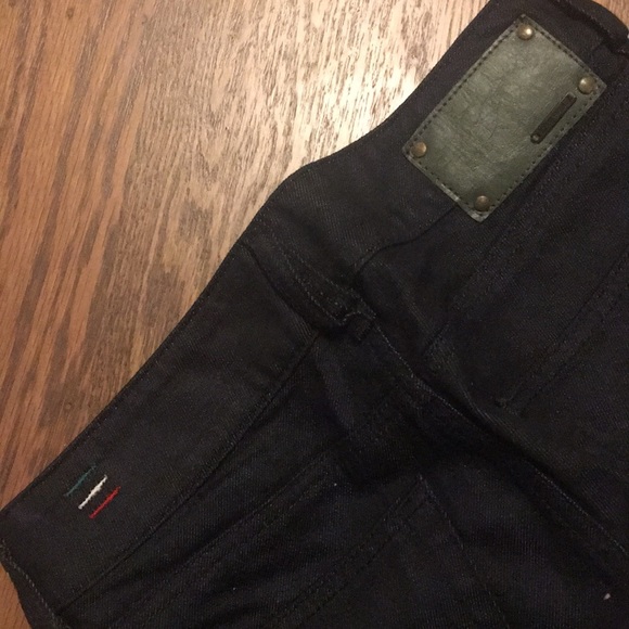 diesel w25 l32 wide leg jeans dark grey - Picture 3 of 4